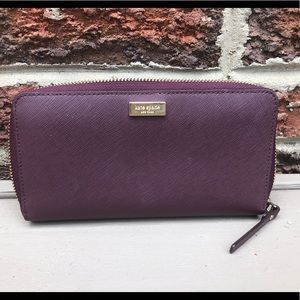 Kate Spade zip wallet
